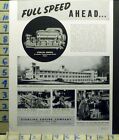 1941 STERLING ENGINE MOTOR BOAT NAUTICAL PLANT FACTORY VINTAGE ART AD  BC08