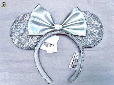 Diadema Edición Cenicienta Espejo Mágico Plateado Parques Disney Orejas de Minnie Foto 1 de 4