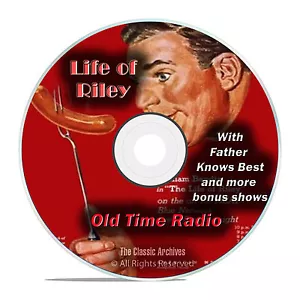 The Life of Riley, 607 CLASSIC EPISODES, Comedy Old Time Radio, OTR, DVD CD G01 - Picture 1 of 1