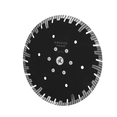 TANBURO 125 / 230 mm Diamantscheibe Diamanttrennscheibe Trennscheibe mit Flansch M 14