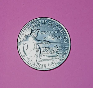2021 - P - WASHINGTON CROSSIING DELAWARE ✅ US Quarter - Picture 1 of 2