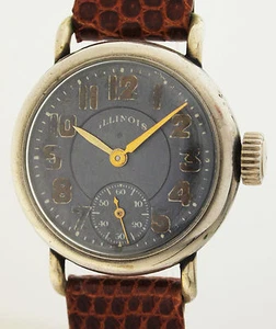 ILLINOIS ART DECO ARMBANDUHR - 1930er/1940er JAHRE - DEFEKT - Bild 1 von 6