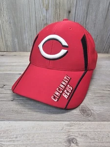 Cincinnati Reds 47 Brand Mens Red Adjustable Baseball Hat Cap One Size Logo MLB - Picture 1 of 3
