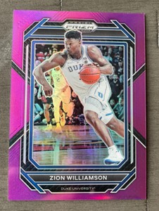 Prizm Draft Picks 2023-24 Zion Williamson Purple Prizm #’d to /75