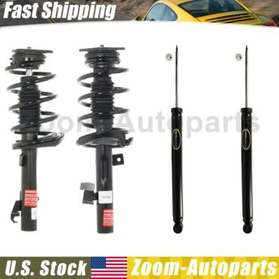 For 2007 2008 2009 2010 2011 2012 13 Volvo C30 Monroe Shocks Struts Coil Springs - Image 1 of 4