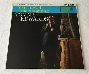 TOMMY EDWARDS~YOU STARTED ME DREAMING~1959 UK 12-TRACK MONO VINYL LP~MGM C 824 - Picture 1 of 10
