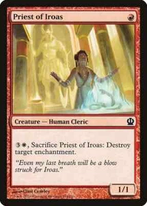 PRIEST OF IROAS X 4 N/M- THEROS MAGIC THE GATHERING - Picture 1 of 1