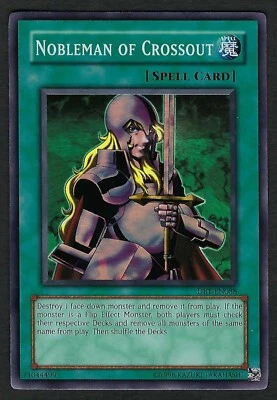 Yugioh Card Nobleman of Crossout DB1-EN088 SUPER RARE LP - Image 1 of 2