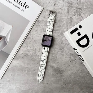 Premium Leather Watch Band Strap For Apple Watch Series 10 9 8 7 46mm 42mm 45mm - Picture 1 of 19