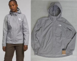 Neu mit Etikett The North Face Antora Damenjacke mit Kapuze wasserdicht winddicht 2X grau - Bild 1 von 14