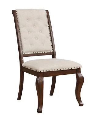 Coaster Home Furnishing Brockway Upholstered Dining Chair Antique Java Set of 2 - Image 1 of 3
