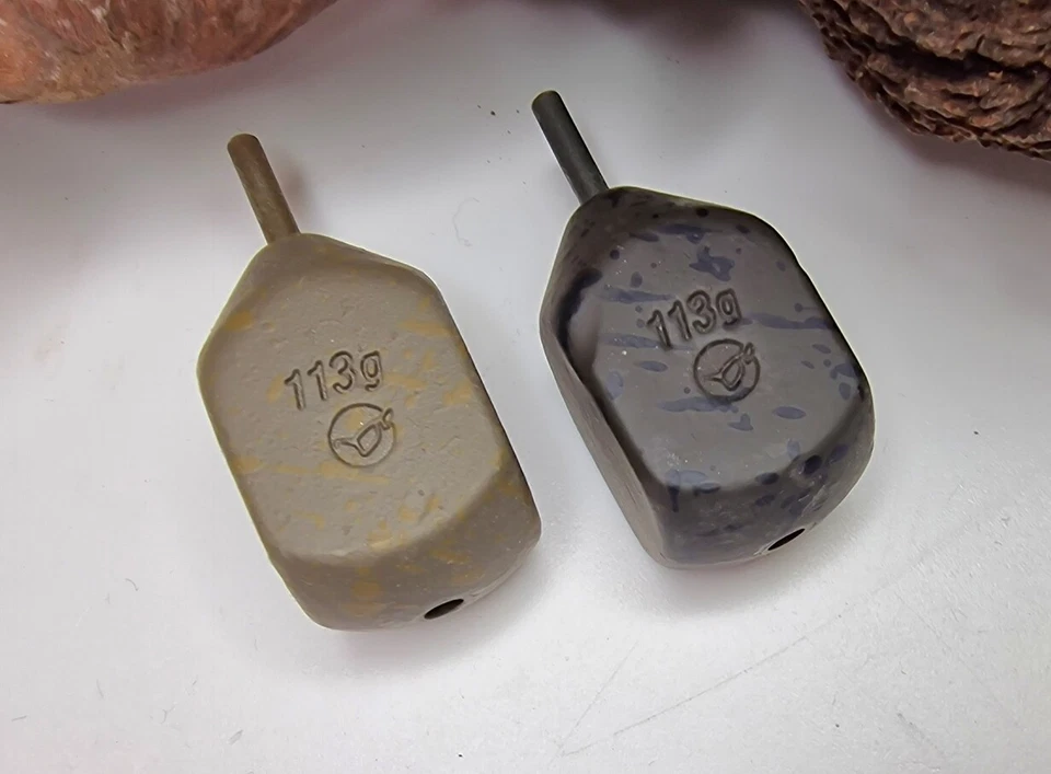 Korda Square Pear Inliner 4oz 113g Gravel & Weed Karpfenblei Carp Lead Karpfen - Bild 1 von 1