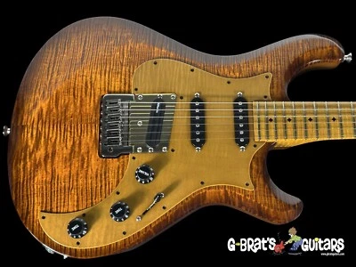 KNAGGS SEVERN LM 2025 Larry Mitchell Signature Tier 1 Flame Top ~ Scotch envejecido Foto 1 de 4