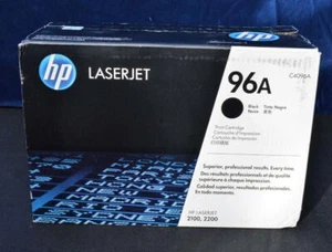 NUEVO cartucho de tóner negro genuino HP LaserJet 96A / C4096A para HP 2100,2200 - Imagen 1 de 2