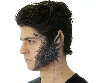 DISFRAZ DE ELFO ALIENÍGENA HADA HOBBIT SPOCK SPACE LARP VULCAN LÁTEX OREJAS PUNTAS ESPÍRITU GOMA Foto 1 de 2