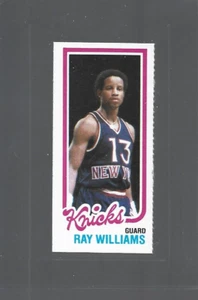 Ray Williams-Knicks-1980-81 Topps Basketball Separated Single Panel #173 - Picture 1 of 2