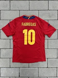 Spain 2012/13 Original Home Shirt Fàbregas #10 Size L - Bild 1 von 9