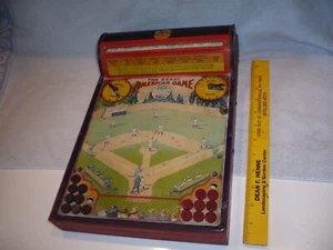 Vintage Antique Hustler Toy Corp. The Great American Baseball Game nice example - Picture 1 of 10