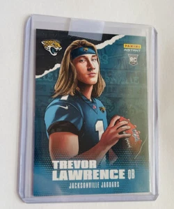 Trevor Lawrence 2021 Panini Instant Rookie Card RC IS-TL Illustration Series JAX - Bild 1 von 2