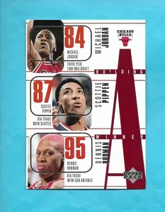 1996 UPPERDECK BASKETBALL MICHAEL JORDAN BUILDING A WINNER # 139 - Picture 1 of 2