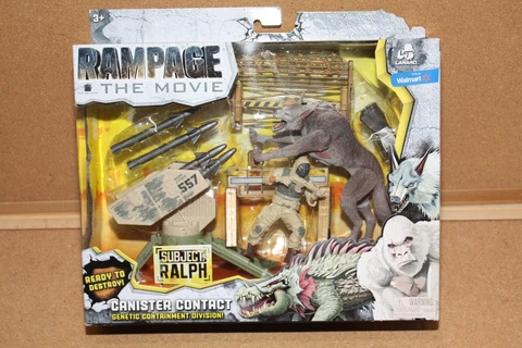 Rampage The Movie, Canister Contact Sealed Walmart Edition Cover