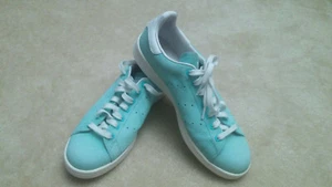 Adidas Originals Stan Smith pelle scamosciata uomo 10 EUR 44 Bahia verde come nuovo in perfette condizioni! - Foto 1 di 8