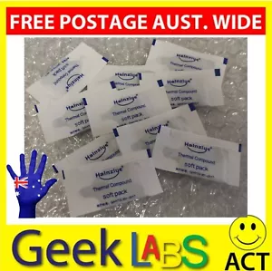 10 x 0.5g Hainziye HY510 Heatsink Thermal Paste Grease Soft Pack for CPU /GPU - Picture 1 of 3