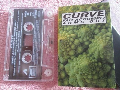 Curve ‎– Faît Accompli Label: Anxious Records ‎– ANXK 36 Tape Cassette Single - Image 1 of 4