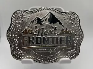 Vintage Next Frontier Belt Buckle - Foto 1 di 11