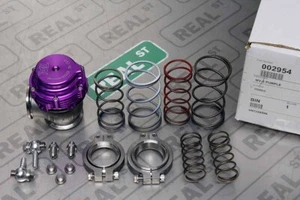 PURPLE Tial 38 MVS 38mm Wastegate WITH VBAND FLANGES MVS38-PUR - Bild 1 von 9