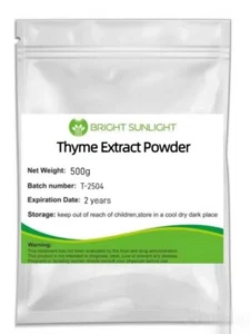 Pure Thyme Extract Powder 10:1 , 500g - Picture 1 of 2
