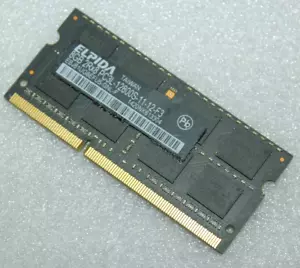 Elpida 8GB 2Rx8 PC3L-12800S DDR3 Laptop Memory Ram EBJ81UG8EFU5-GNL-F Macbook - Picture 1 of 1
