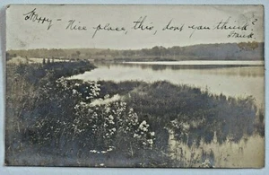 Mountain Lake Park Maryland Real Photo Postcard 1907 Post RPPC 7056 - Picture 1 of 2