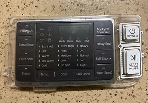 Samsung Washer OEM Control Panel DC64-03062G for WF45H6300A - Foto 1 di 2
