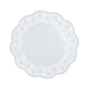 Papstar Einweg Tortenspitzen aus Papier rund 30 cm weiß 250 Stück - Picture 1 of 1