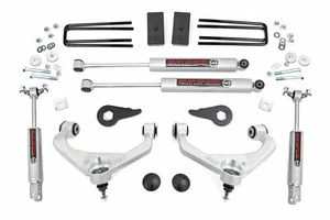 Rough Country Chevy GMC 2500HD/3500HD 3.5" Susp Lift Kit w/Shocks 11-19 - Picture 1 of 6