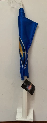 NEW SAN DIEGO " CHARGERS  " BOLT NFL CAR WINDOW DOUBLE SIDED FLAG Cover