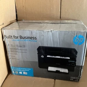 HP LaserJet Pro MFP M125nw Laser Printer CZ173A. page count 1 page. seller refub - Picture 1 of 5