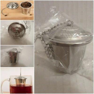 Настойник для чая Barrel из нержавеющей стали для рассыпного чая безопасен для посудомоечной машины  - Изображение 1 из 4