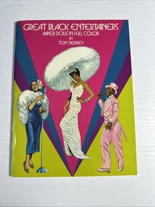 Great Black Entertainers Paper Dolls Tom Tierney Josephine Baker Billie Holiday - Picture 1 of 9