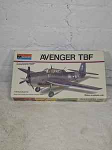 Monogram TBF Avenger 1/48 Scale Model Kit Grumman Navy New Sealed Parts - Picture 1 of 5