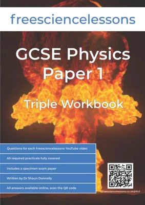 Freesciencelessons GCSE Physics Paper 1: Triple Workboo... by Donnelly, Dr Shaun - Image 1 of 2