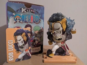 Disectibles Ocultos Rob Lucci Persecución Arco Cabeza de Huevo - Mighty Jaxx One Piece Serie 8 - Imagen 1 de 9