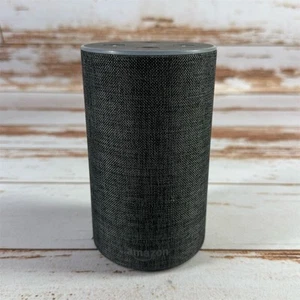 Amazon Echo 2nd Gen Smart Speaker Alexa Compatible Black Fabric No Cables - Picture 1 of 5