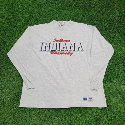 Vintage Indiana University Shirt Womens Large 22x26 Gray - Image 1 of 4