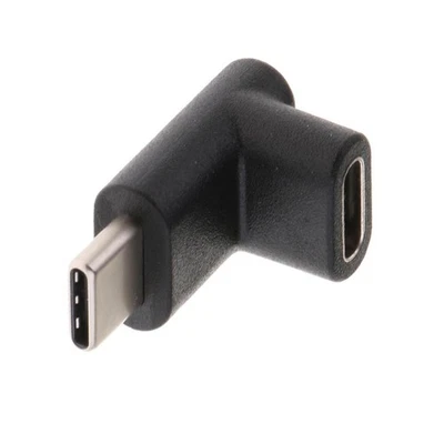 USB 3.1 90Degree Type C Right Angle Adapter Male to Female Converter - Image 1 of 4