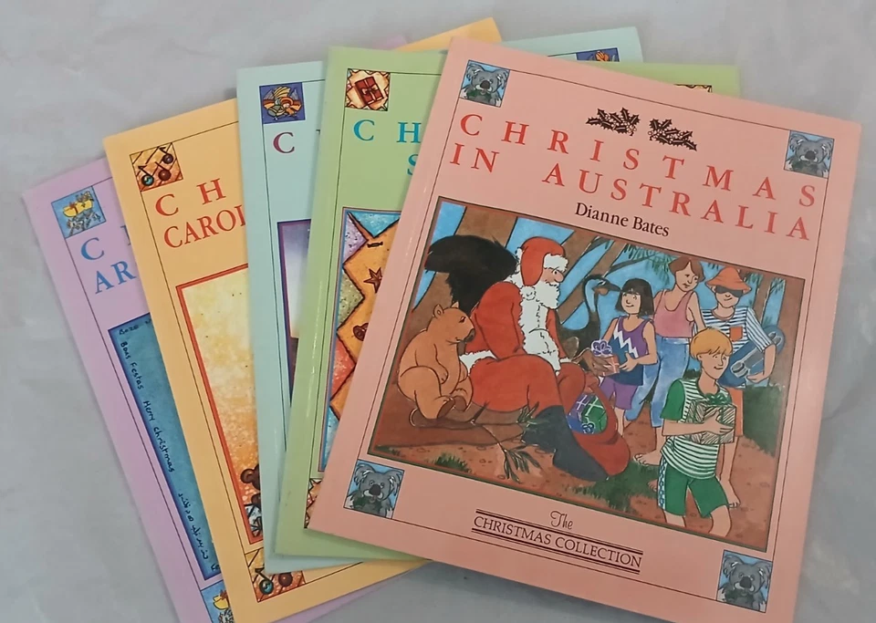 Dianne Bates Christmas Books x5 . Christmas in Australia,Christmas Carols, - image 1 of 4