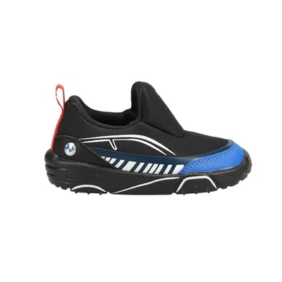 Zapatillas informales negras PUMA Bmw M Motorsport Bao Kart sin cordones para niños pequeños Foto 1 de 4