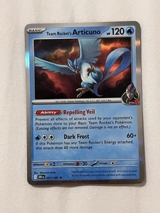 TEAM ROCKET'S ARTICUNO 051/182 DESTINED RIVALS POKEMON (HOLO RARE, NM) x1 - Bild 1 von 1
