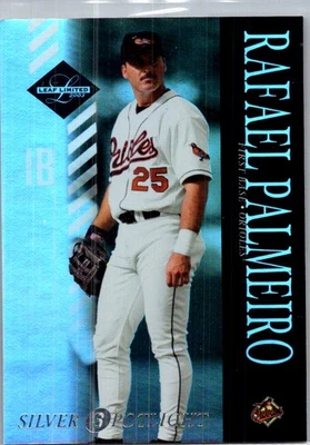 2003 Leaf Limited Rafael Palmeiro Silver Spotlight /100 Baltimore Orioles #30 - Image 1 of 2